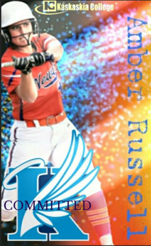 BLUE ANGEL SOFTBALL INKS AMBER RUSSELL