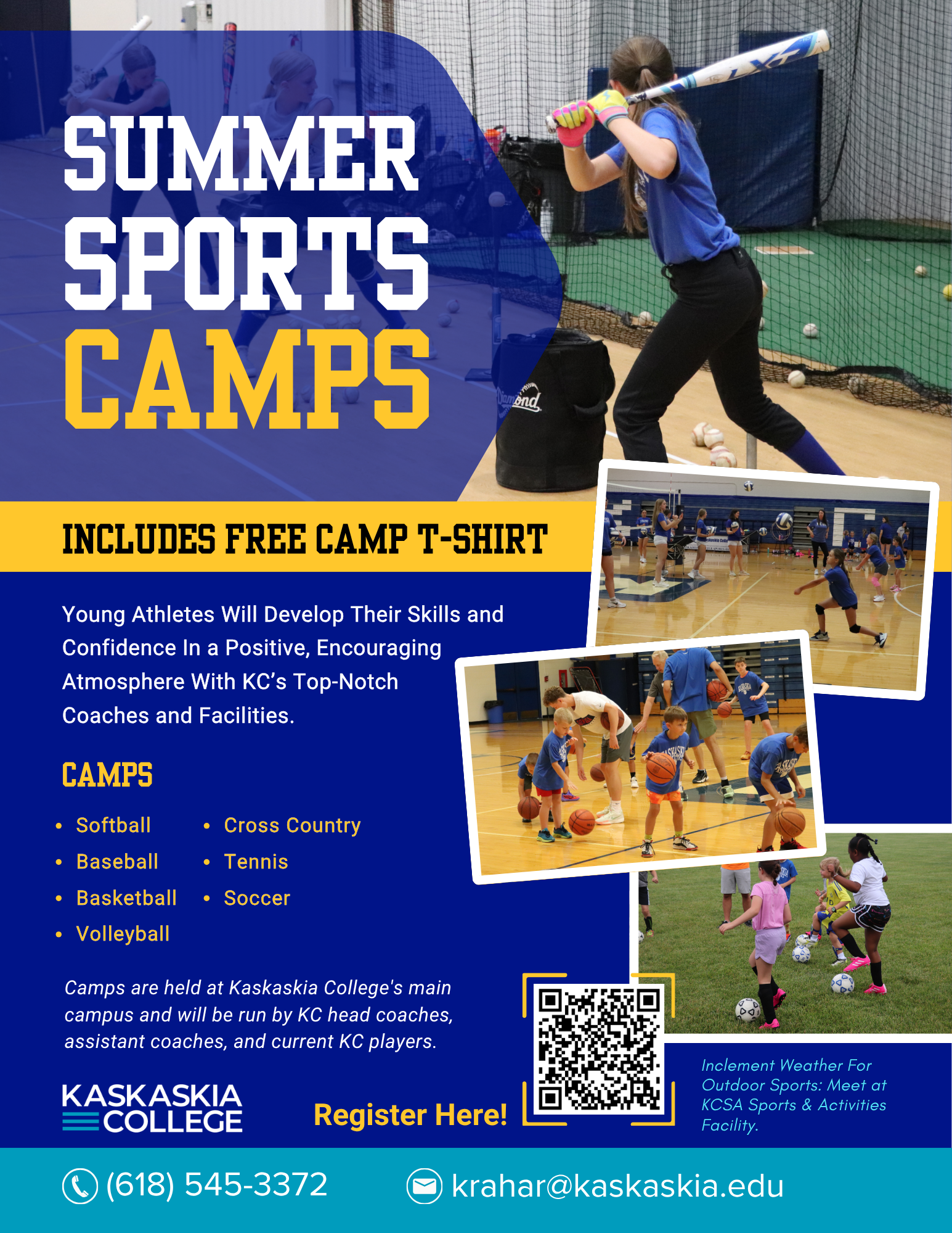 Kaskaskia College Summer Sports Camps